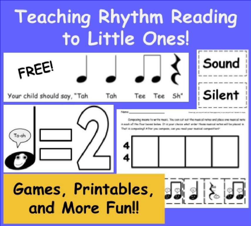 Preview of Rhythm Printables